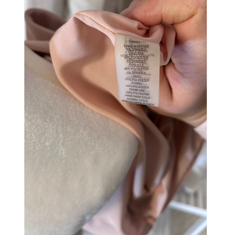 Vince Camuto Women's Size 4 Light Pink Sleeveless Sheath Dress #0023 - Picture 5 of 12